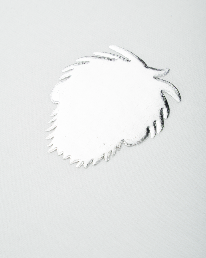 Silver master monkey design on a white t-shirt #color_white